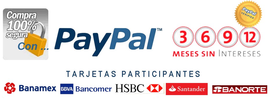 PayPal, la forma más segura y rápida de pagar en línea.